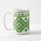 Mok Classic Green Ukraine Cross Stitch (Links)