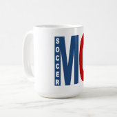 Mok classique blanche MISSOURI VOETBAL (Voorkant links)