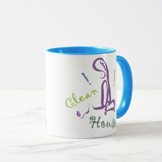 !! Mok Clean House (Voorkant rechts)