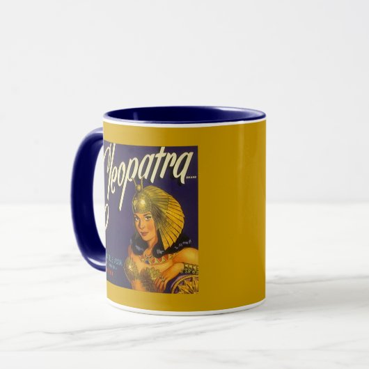 MOK ~  CLEOPATRA CITRUS CRATE LABEL! (Voorkant links)