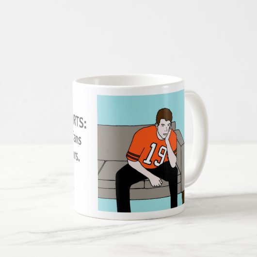 Mok Cleveland Sports teleurstellend (Voorkant rechts)