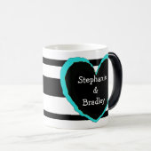 mok "Coffee van paar": voeg uw namen toe (Voorkant rechts)