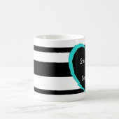 mok "Coffee van paar": voeg uw namen toe (Center)