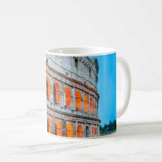 Mok Colosseum Rome Italië (Voorkant rechts)