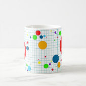 Mok - computerspel agario-stijl - blauw (Center)