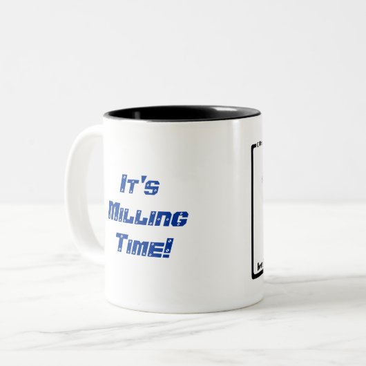 mok "Contact" (Voorkant links)