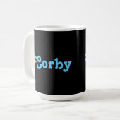 Mok Corby (Voorkant links)