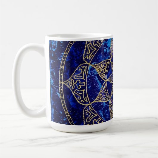 Mok Cosmic Blue Lotus Mandala (Links)