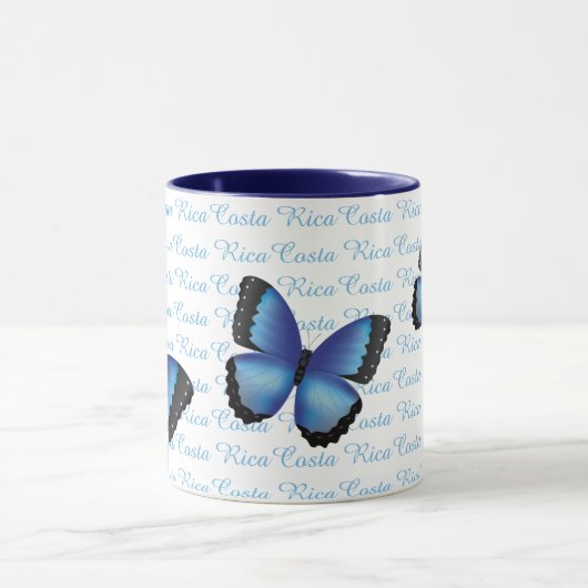 Mok Costa Rica Morpho Butterfly (Midden)