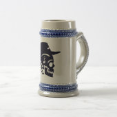Mok "Cowboy Skull Beer Stein" (Voorkant rechts)