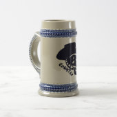 Mok "Cowboy Skull Beer Stein" (Voorkant links)