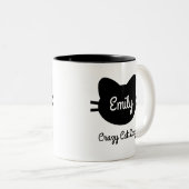 mok "Crazy Cat Lady" (Voorkant rechts)