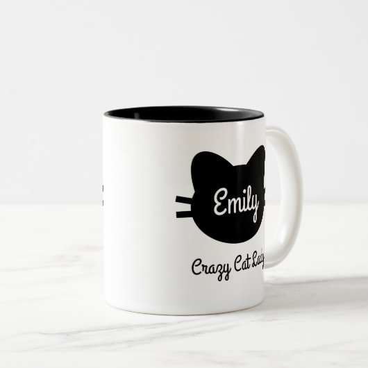 mok "Crazy Cat Lady" (Voorkant rechts)