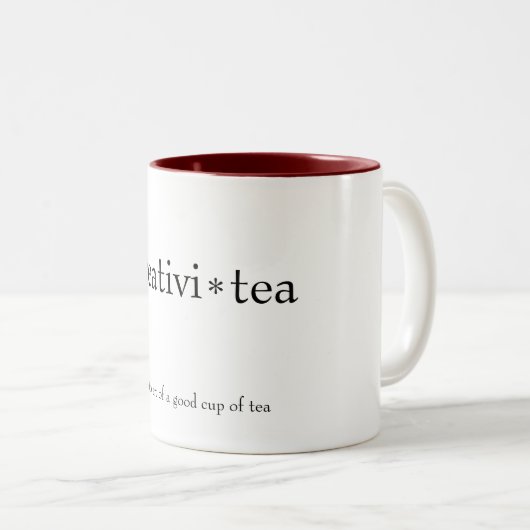 mok "creativi-tea" (Voorkant rechts)