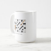 Mok Crossword Puzzle (Voorkant links)