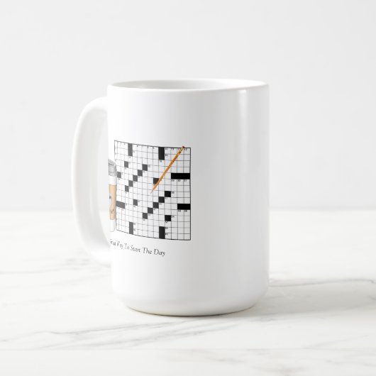 Mok Crossword Puzzle (Voorkant links)