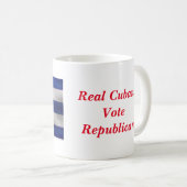 Mok Cubaanse vlag (Voorkant rechts)
