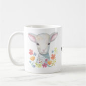 Mok Cute Lamb Sheep Christelijke Cadeaugrootte Mok (Links)