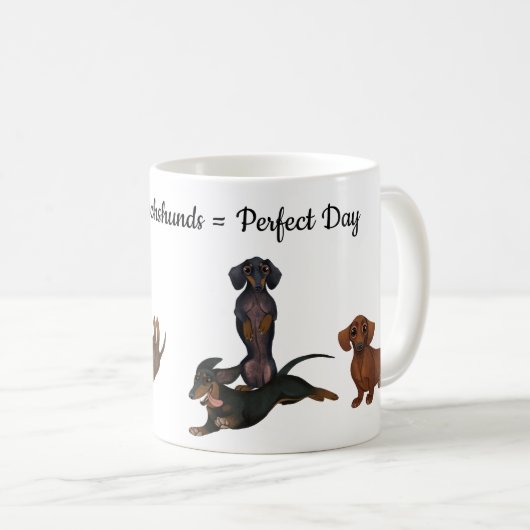 Mok Dachshund Coffee (Voorkant rechts)