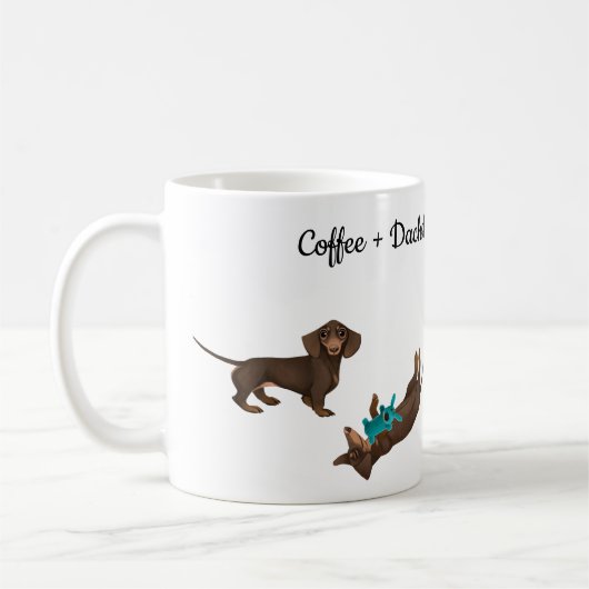 Mok Dachshund Coffee (Links)