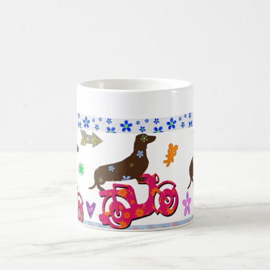 Mok Dachshund Coffee | Vliegscooter Dachshund (Center)