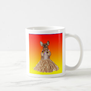 Mok Dachshund Hula Coffee