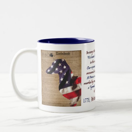 Mok Dachshund Liberty (Links)