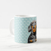Mok Dachshund Lover Coffee (Voorkant links)