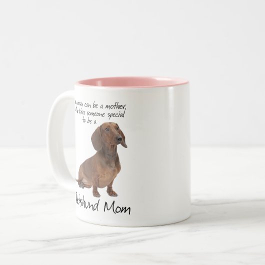 Mok Dachshund Mam (Voorkant links)