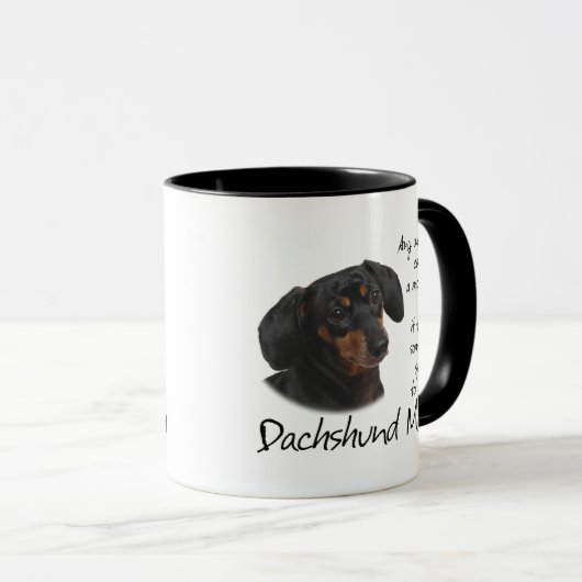 Mok Dachshund Mam (Voorkant rechts)