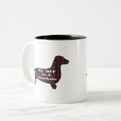 Mok Dachshund Smooth BFF (Voorkant links)