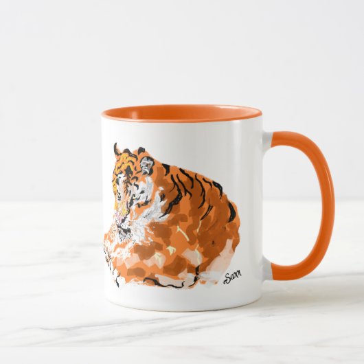 Mok: Dag van de Tijger Mok (Rechts)