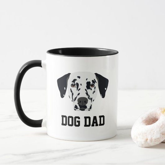 Mok Dalmatiaanse hondenhond (Met donut)