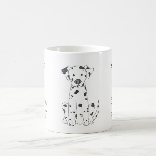 Mok Dalmatian Dog Coffee (Center)