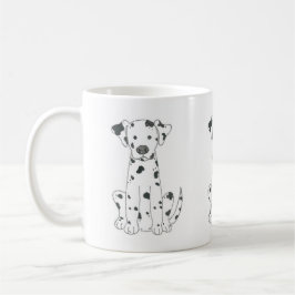 Mok Dalmatian Dog Coffee
