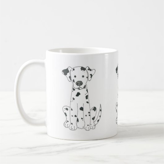 Mok Dalmatian Dog Coffee (Links)