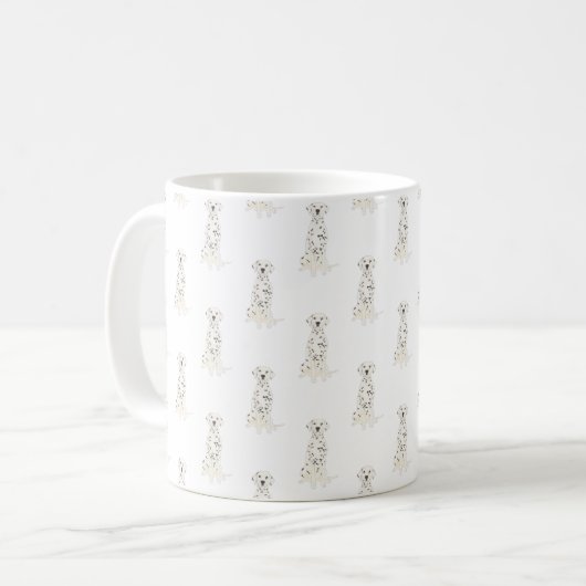 Mok Dalmatische koffie (Voorkant links)