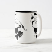 mok "DANCING SANTA" CHRISTMAS (Voorkant rechts)