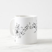 Mok Dandelion Music Symbols (Voorkant links)