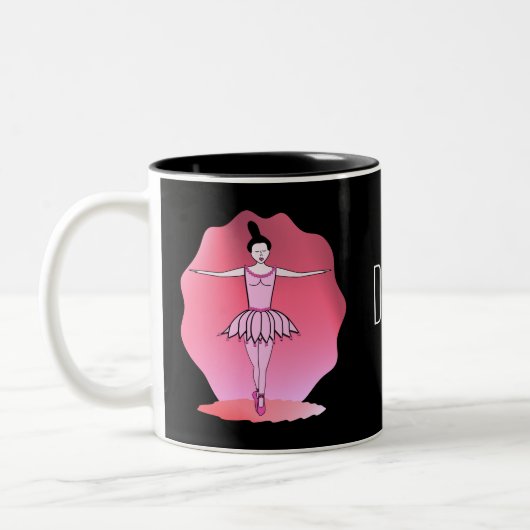 Mok dansende Ballerina (Links)