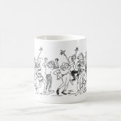 Mok: Dansende hoeken Koffiemok (Center)