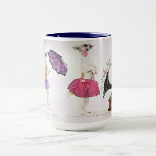 Mok dansende hond (Midden)