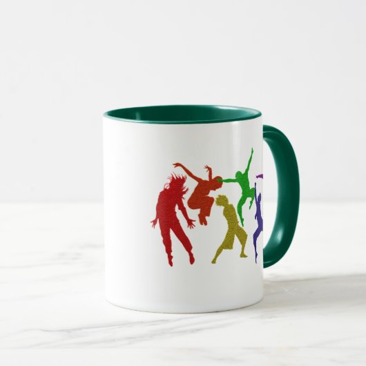 Mok dansers (Voorkant rechts)