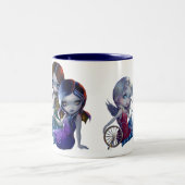 mok "De drie snelheden" (Center)