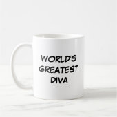 mok "De grootste diva ter wereld" (Links)
