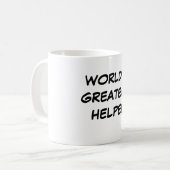 mok "De grootste hulp ter wereld" (Voorkant links)