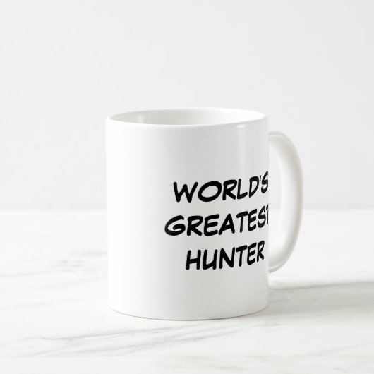 mok "De grootste jager ter wereld" (Voorkant rechts)