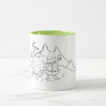 Mok; de heer & mevrouw Claus