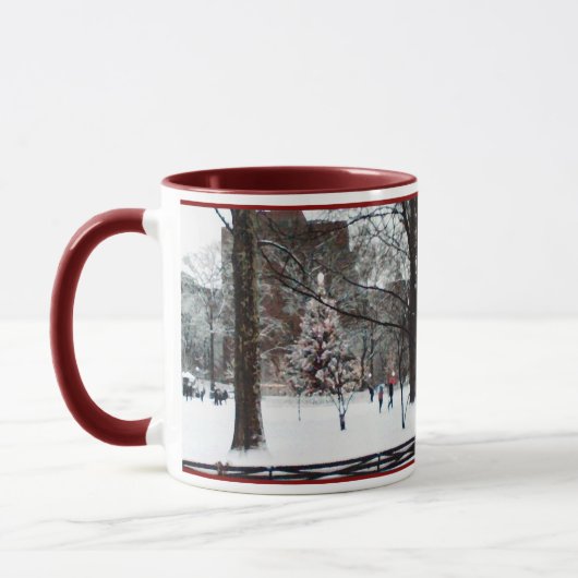 mok "De kerstboom" (Links)