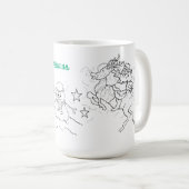 Mok: De vreugde van Kerst Koffiemok (Voorkant rechts)